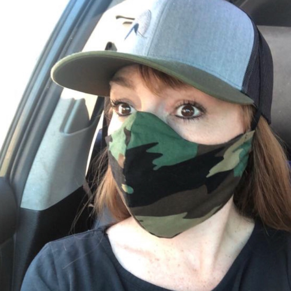 Camo Face Mask Adult